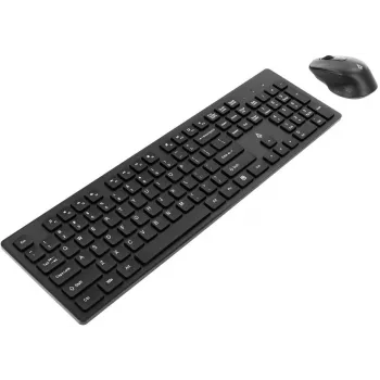 Accura Delano ACC-K1306 vezeték nélküli billentyűzet-egér szett, 2,4 GHz, fekete