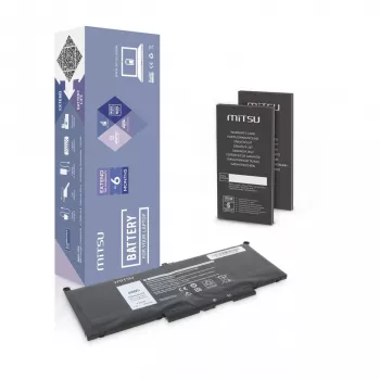 MITSU akkumulátor Dell Latitude 7390, 7490 laptopokhoz, 5800 mAh (44Wh) 7,6 Volt