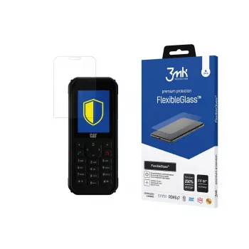 3MK Hybrid Glass FlexibleGlass képernyővédő fólia CAT B40-hez