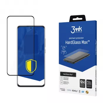 3MK HardGlass Max képernyővédő fólia Xiaomi 12 5G-höz - fekete