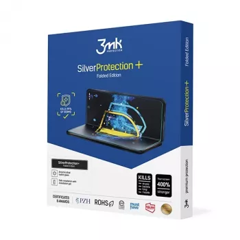 3MK SilverProtection+ antimikrobiális képernyővédő Oppo Find N2 Flip