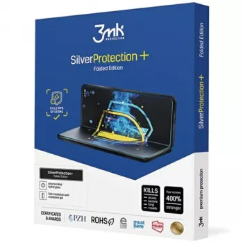 3MK SilverProtection+ antimikrobiális kijelzővédő fólia Motorola Razr 40 Ultra / Razr+ készülékhez