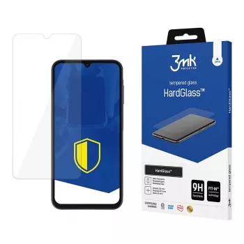3MK edzett üveg kijelzővédő Samsung Galaxy M15 5G-höz (átlátszó, 1 csomag)