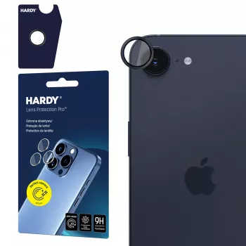 3MK PROTECTION Apple iPhone 16E/17E HARDY Lens Protection Pro fekete
