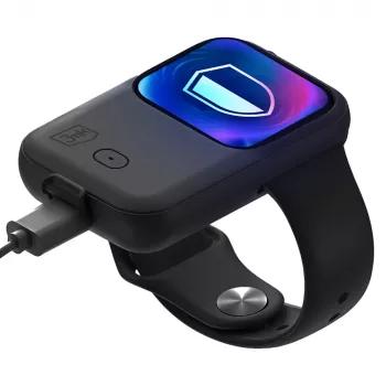 3MK PROTECTION 3mk Endurance powerbank tok Apple Watch 49 mm 2,5 W 1200 mAh USB-C fekete
