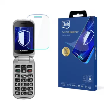 3MK PROTECTION Aligator V650 Senior FlexibleGlass Pro képernyővédő fólia