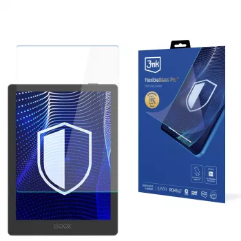 3MK PROTECTION FlexibleGlass Pro kijelzővédő fólia Onyx Boox Poke 5 készülékhez (akár 8,3 inch) - átlátszó