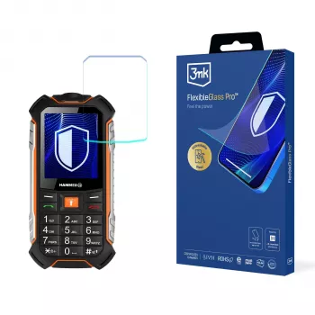 MyPhone Hammer Boost - 3mk FlexibleGlass Pro hibrid üveg kijelzővédő