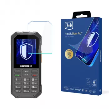 myPhone Hammer 6 - 3mk FlexibleGlass Pro hibrid üveg kijelzővédő