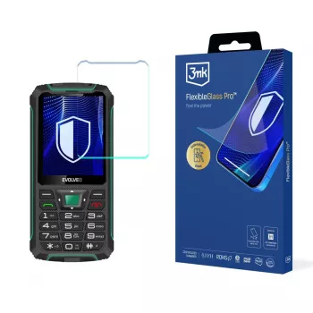 3MK PROTECTION Evolveo StrongPhone W4 - 3mk FlexibleGlass Pro kijelzővédő csomag