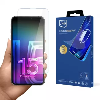 3MK FlexibleGlass Pro kijelzővédő fólia Apple iPhone 15 Pro Max készülékhez