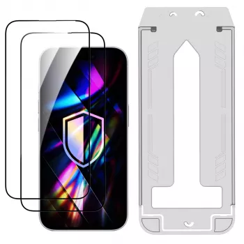 3MK PROTECTION Apple iPhone 15 Plus/16 Plus - 3mk Hardy Hardura 9H edzett üveg kijelzővédő