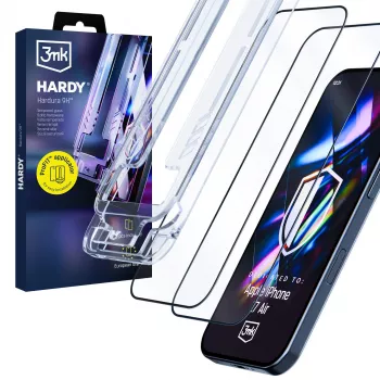 3MK PROTECTION Apple iPhone Air - 3mk Hardy Hardura 9H kijelzővédő fólia