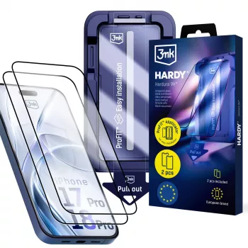 3MK PROTECTION Apple iPhone 17 Pro - 3mk Hardy Hardura 9H kijelzővédő fólia