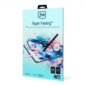 3MK PROTECTION Paper Feeling kijelzővédő fólia Apple iPad Pro 11 inch készülékhez (M5) - matt, tükröződésmentes, ujjlenyomatálló