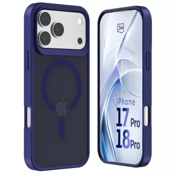 3MK PROTECTION Apple iPhone 17 Pro Max Hardy Hazy MagCase kék