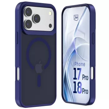 3MK PROTECTION Apple iPhone 17 Pro Max Hardy Hazy MagCase kék