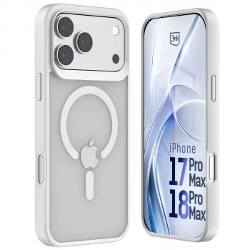 3MK PROTECTION Apple iPhone 17 Pro Max - 3mk Hardy Hazy MagCase fehér