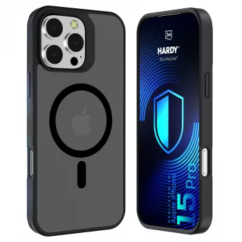 3MK PROTECTION Apple iPhone 15 Pro - 3mk Hardy Hazy MagCase fekete