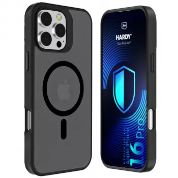 3MK PROTECTION Apple iPhone 16 Pro - 3mk Hardy Hazy MagCase fekete