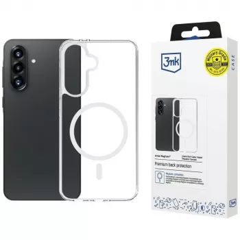 3MK Armor MagCase Samsung Galaxy A27 5G-höz - átlátszó hibrid hátlap MagSafe-dzsel