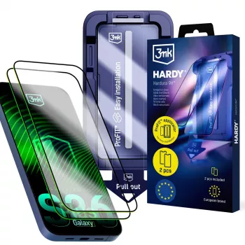 3MK PROTECTION Samsung Galaxy S26+ - 3mk Hardy Hardura 9H edzett üveg képernyővédő fólia