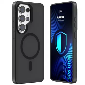 3MK PROTECTION Samsung Galaxy S26 Ultra - 3mk Hardy Hazy MagCase fekete