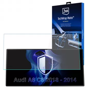 3MK PROTECTION AUDI A6 C8 2018-24 - 3mk TechWrap matt központi kijelző védőfólia