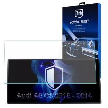 3MK PROTECTION AUDI A6 C8 2018-24 - 3mk TechWrap matt központi kijelző védőfólia