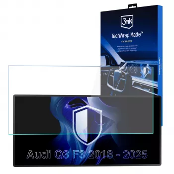 3MK PROTECTION AUDI Q3 F3 2018-25 - 3mk TechWrap matt központi kijelző védőfólia