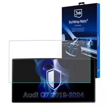 3MK PROTECTION AUDI Q7 2019-24 - 3mk TechWrap matt központi kijelző védőfólia