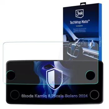 3MK PROTECTION Skoda Kamiq Bolero 2024- 3mk TechWrap matt központi kijelző védőfólia