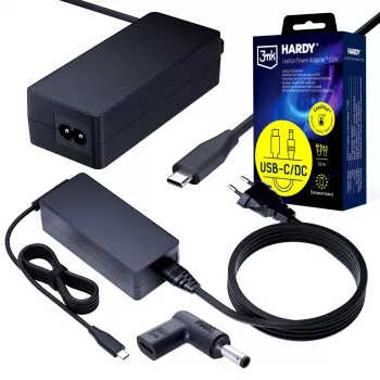 3MK PROTECTION 3mk HARDY notebook töltő 65W Dell 20V USB-C/DC 4,5 x 3,0