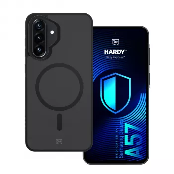3MK PROTECTION Samsung Galaxy A57 - 3mk Hardy Hazy MagCase fekete