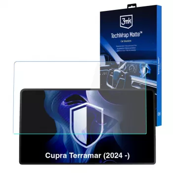 3MK PROTECTION Cupra Terramar (2024 -) - 3mk TechWrap matt központi kijelző védőfólia