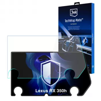 3MK PROTECTION Lexus RX 350h (2022-2026) 3mk TechWrap matt központi kijelző védőfólia