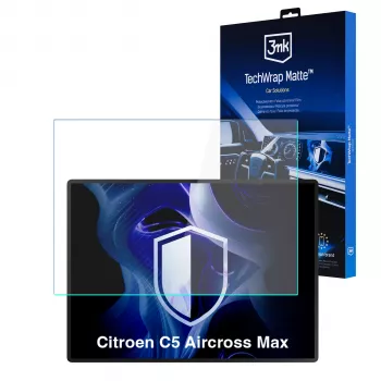3MK PROTECTION Citroen C5 Aircross Max - 3mk TechWrap Matter központi kijelző védőfólia