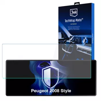 3MK PROTECTION Peugeot 2008 Style - 3mk TechWrap Matter központi kijelző védőfólia