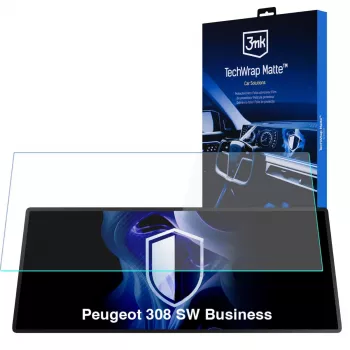 3MK PROTECTION Peugeot 308 SW Business - 3mk TechWrap Matter központi kijelző védőfólia