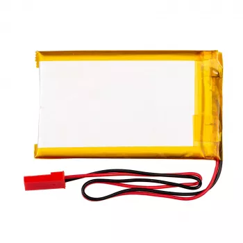Akyga AKY0654 LP654060 Li-Po akkumulátor 3,7 V 1950 mAh, PCM, JST 2,54 2 pólusú, 150 mm