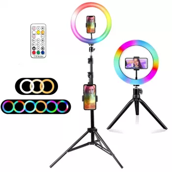 MOZOS MLM-RING-RGB LED gyűrűlámpa 26cm