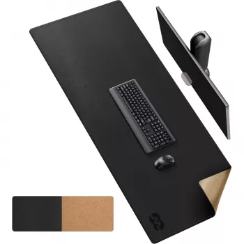 MOZOS LDP1260 prémium bőr íróasztal-alátét 1200x600 mm fekete