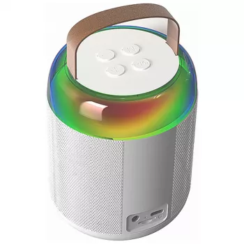 MOZOS MK fehér karaoke mikrofon Bluetooth hangszóró