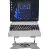 MOZOS N4-SV ergonomikus laptopállvány ezüst