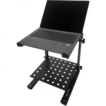 MOZOS LS8 fém laptop-/keverőállvány, fekete