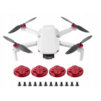 SUNNYLIFE 4x motorvédő DJI Mavic Mini kamerához - fekete ABS műanyag pattintható porálló karcolásálló