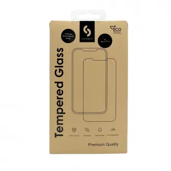 Connect Samsung Galaxy A56 0,33 lapos átlátszó üveg Japan Glue antisztatikus kijelzővédő