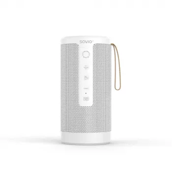 SAVIO BS-032 hordozható Bluetooth-hangszóró fehér