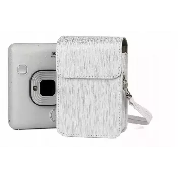 LOVEINSTANT Protective Case for Fujifilm Instax Mini LiPlay - Silver