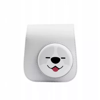LOVEINSTANT Case Cover Pouch for Fujifilm Instax Mini 11 - Dog Design Grey